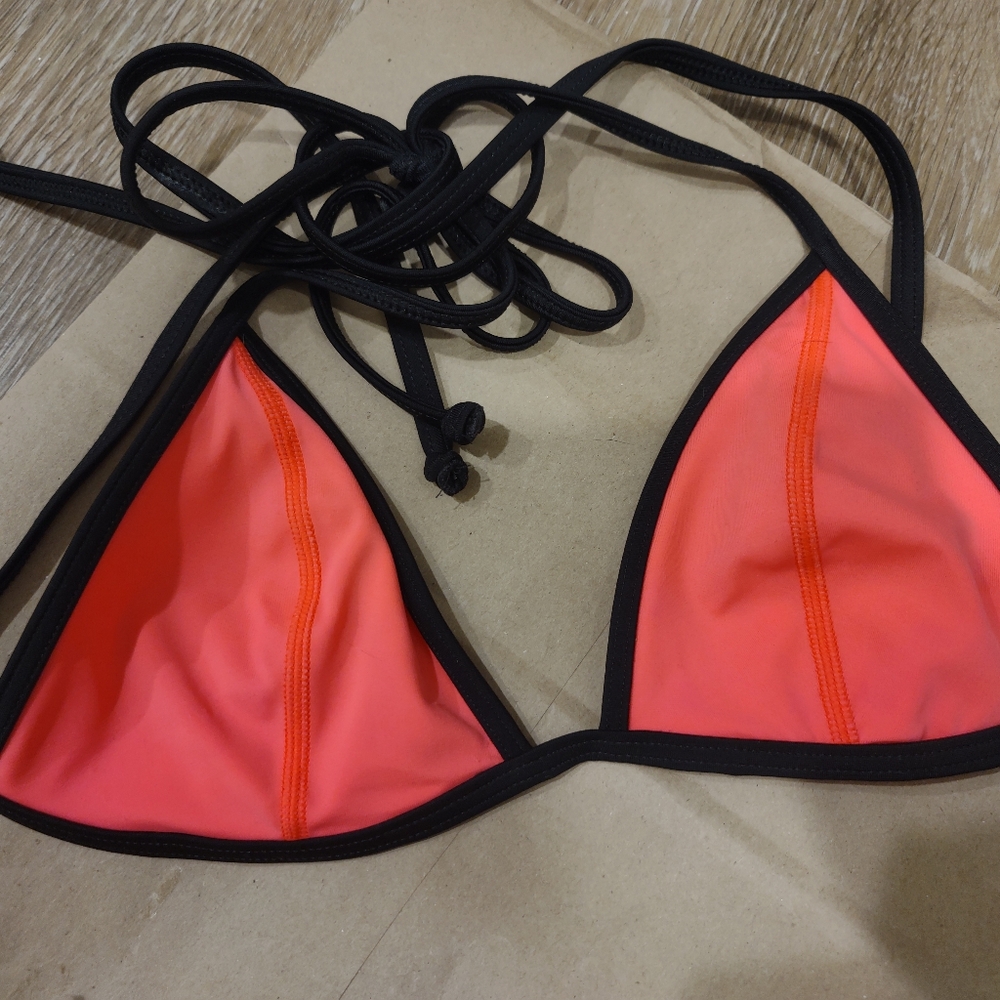 Small Victoria Secret PINK bikini top hot pink